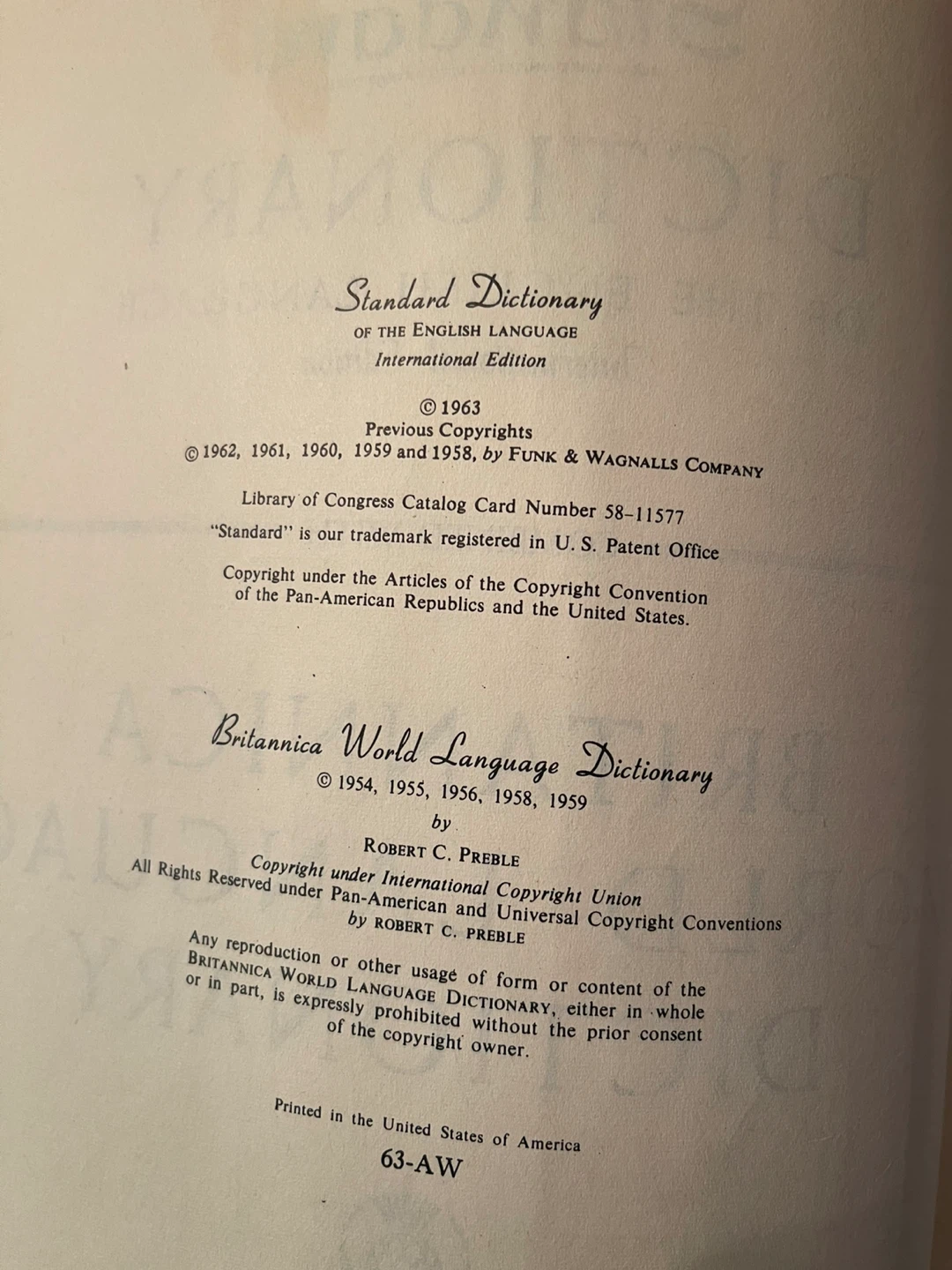 Britannica World Language Dictionary Set - photo 4