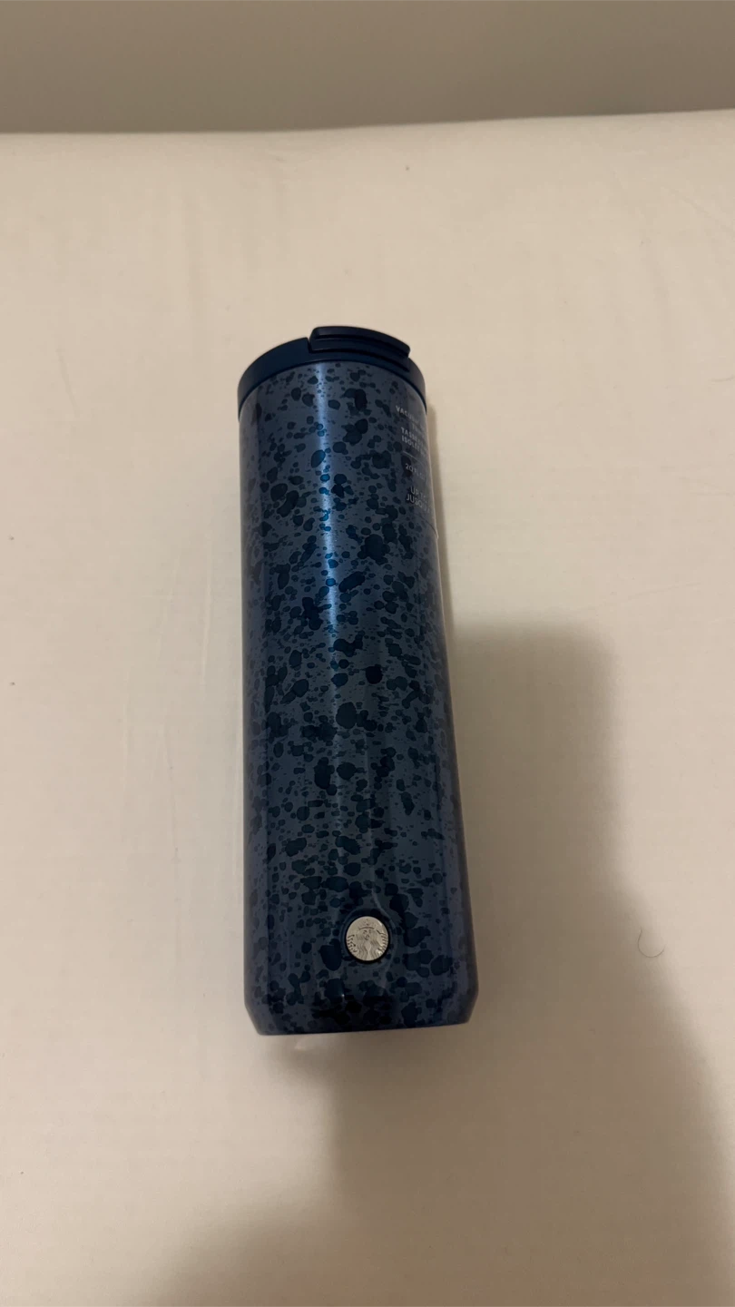 BRAND NEW Stainless Blue Starbucks Tumbler Vacuum Sealed