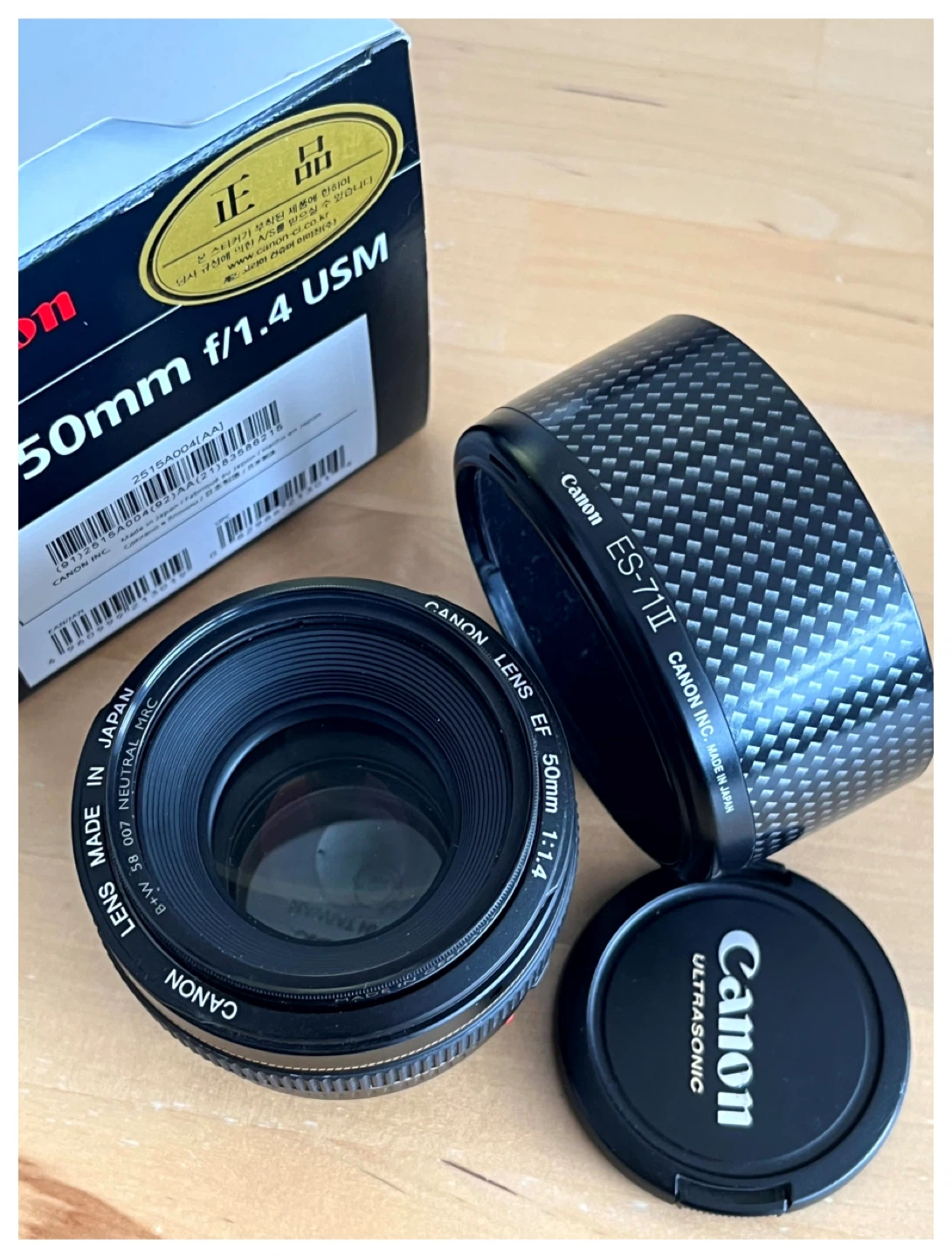 Canon EF 50mm F1.4 lens - photo 2
