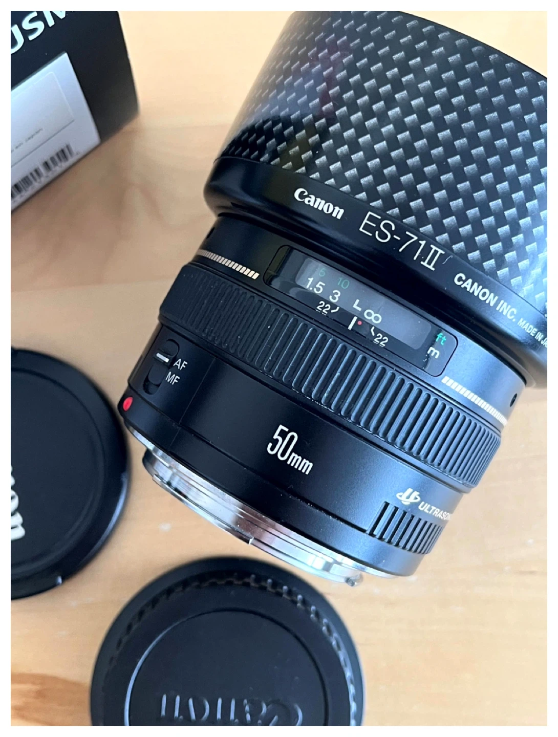 Canon EF 50mm F1.4 lens