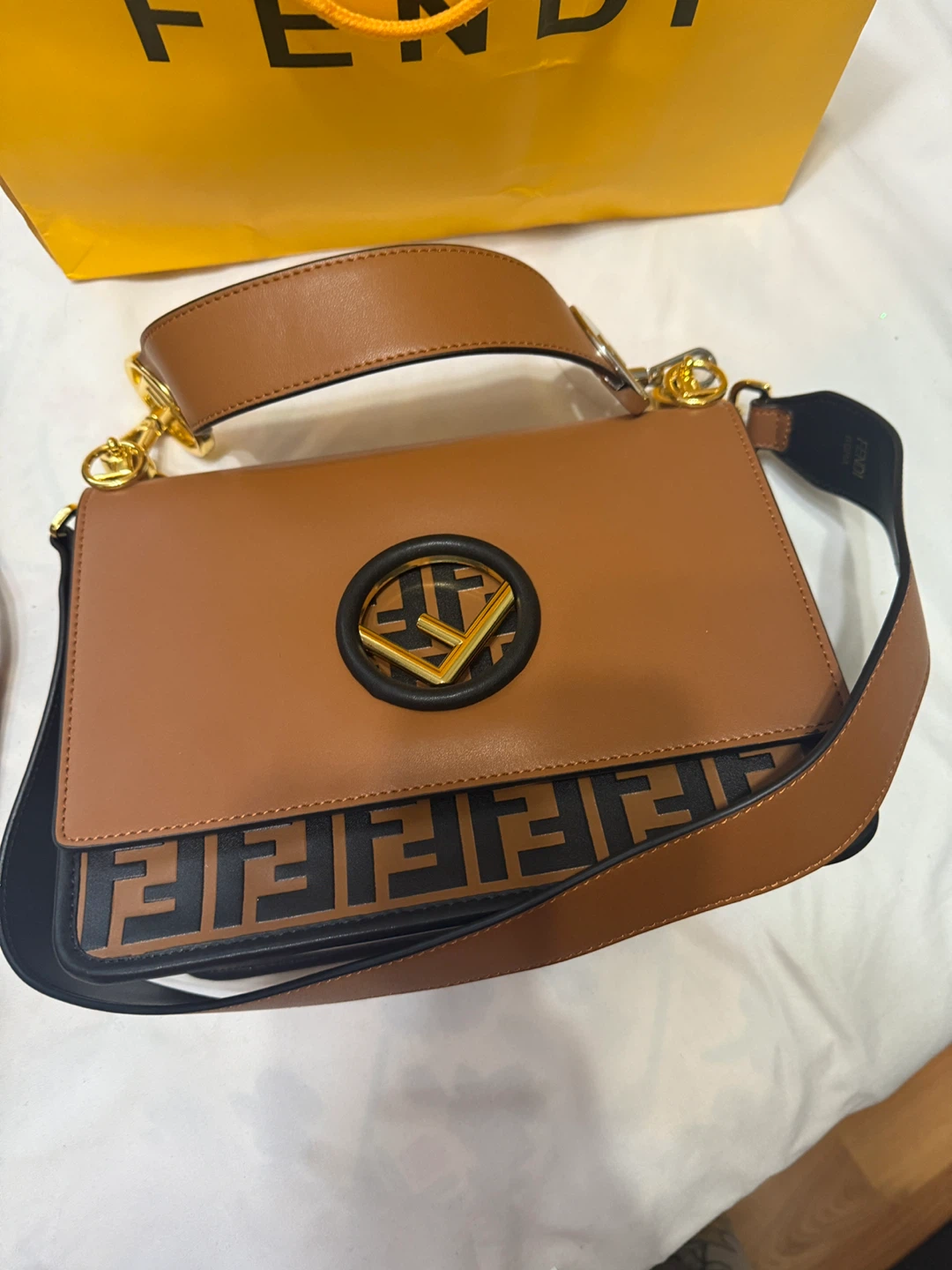 Fendi Brown Leather Shoulder Bag - photo 2