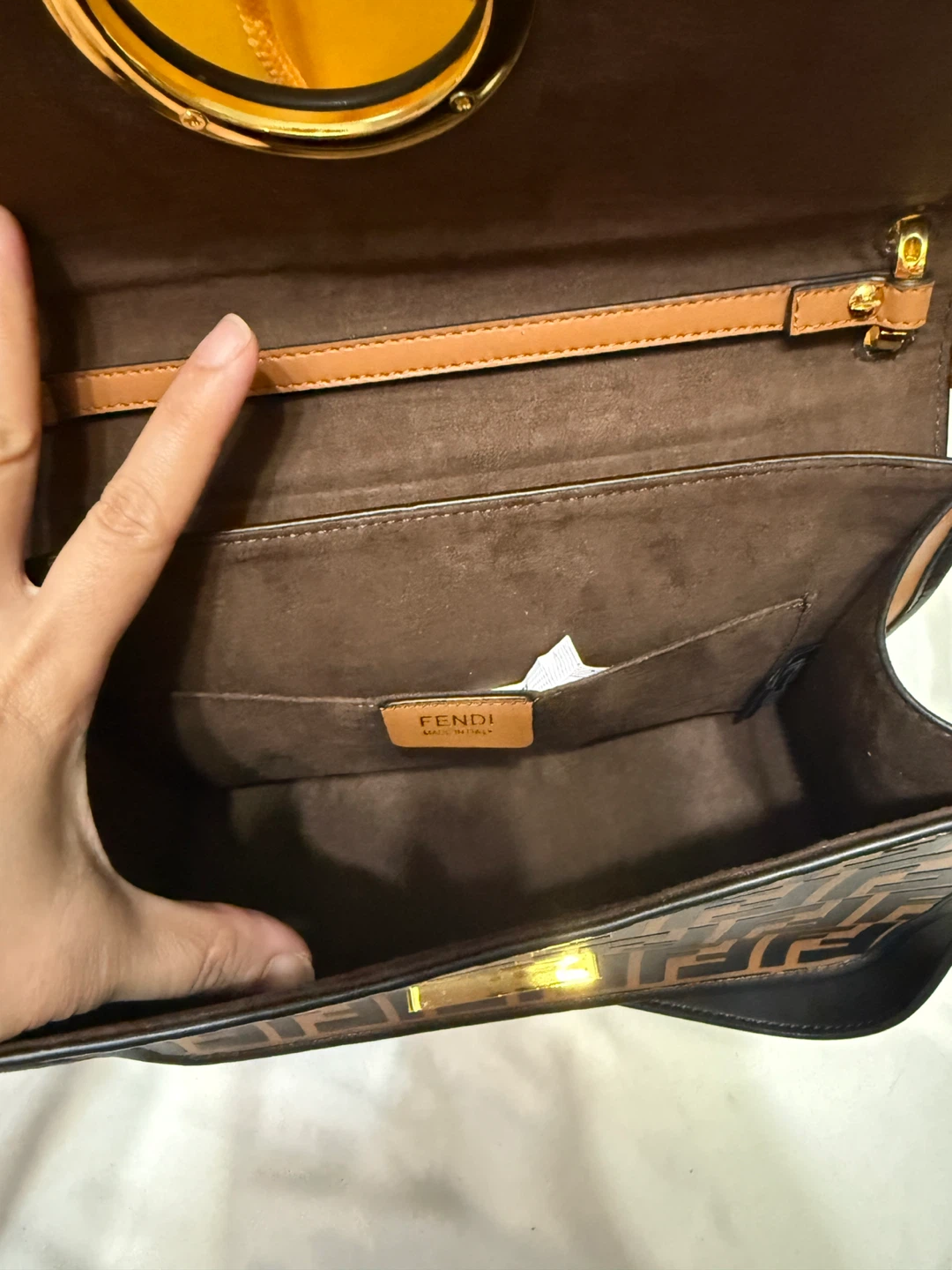 Fendi Brown Leather Shoulder Bag - photo 4