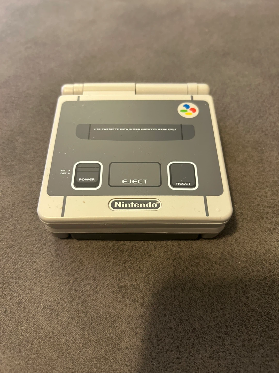 Nintendo Game Boy Advance SP Super Famicom Edition with 3 Games - photo 3