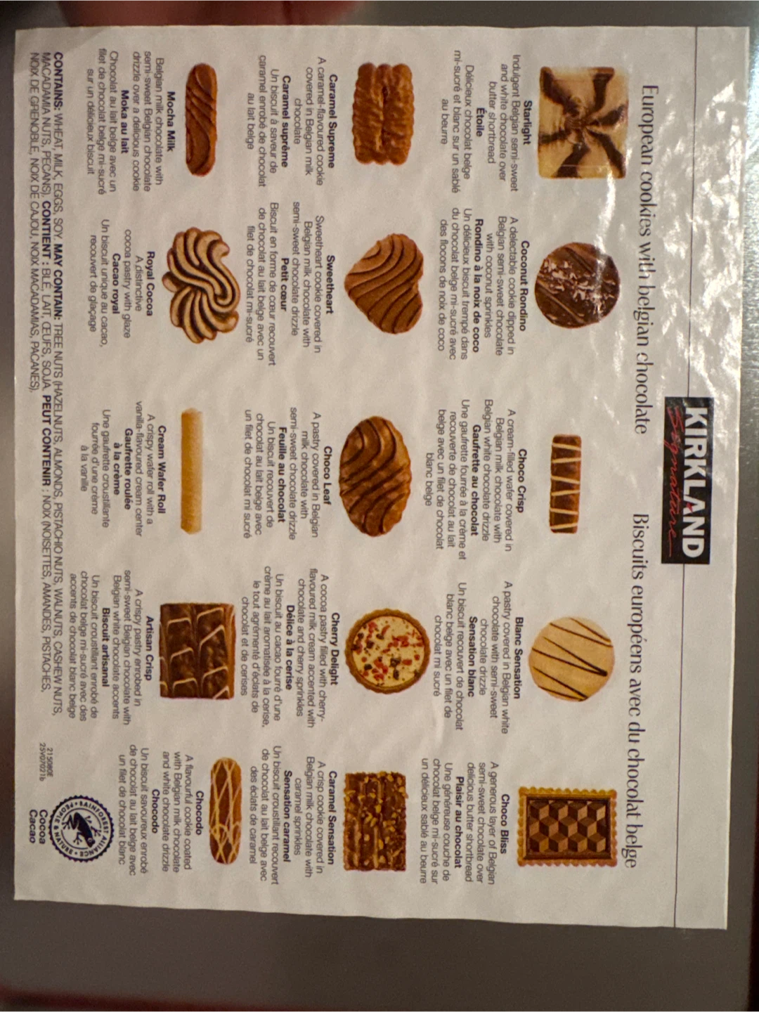Kirkland Signature European Cookies with Belgian Chocolate - photo 2