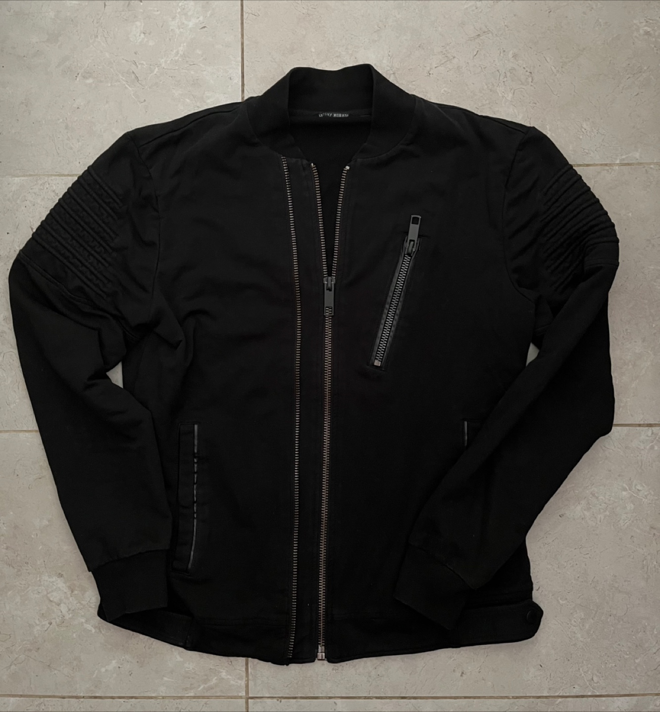 Antony Morato Black Bomber Jacket