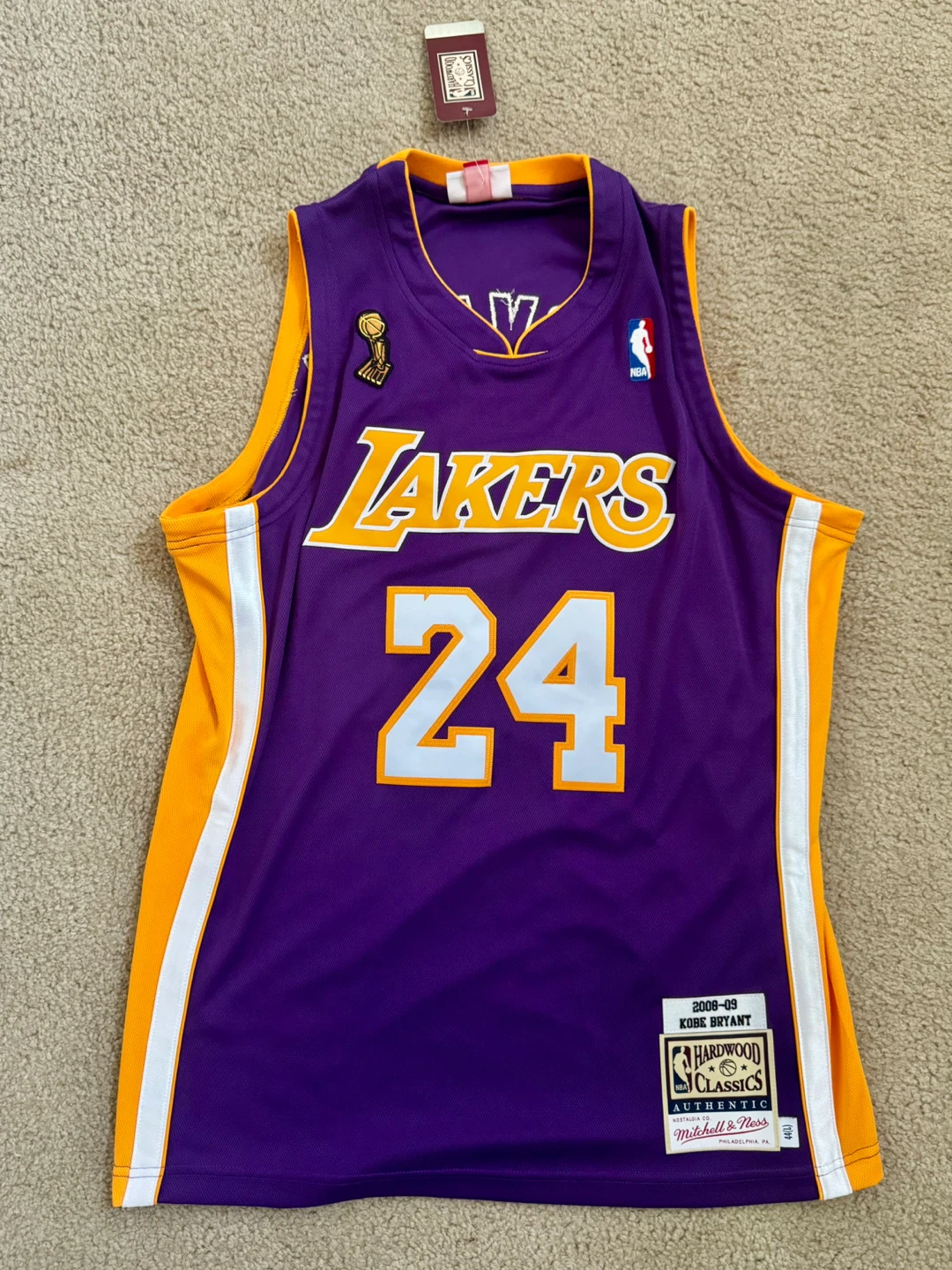 Mitchell & Ness Kobe Bryant Lakers Authentic Jersey 24