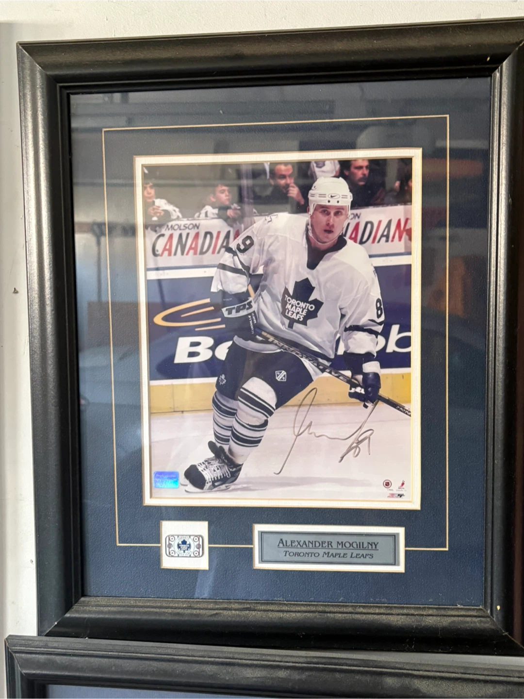 Alexander Mogilny Toronto Maple Leafs Framed Autographed Photo
