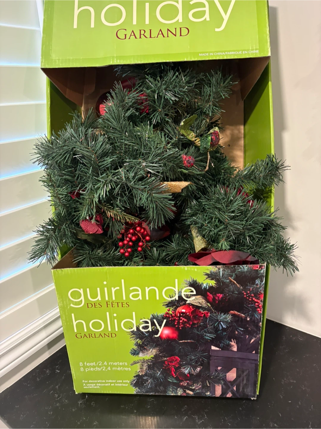 Holiday Garland - 8 Feet
