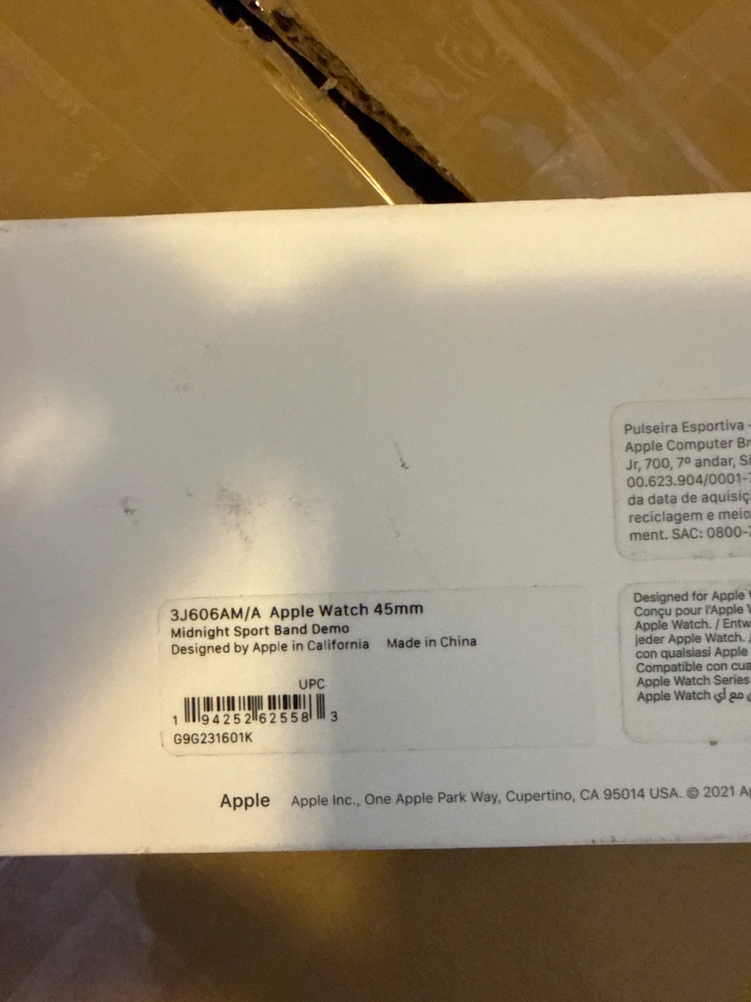 Apple Watch 45mm Midnight Sport Band - photo 2