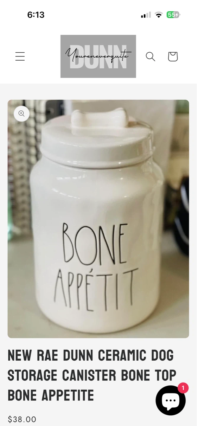 Rae Dunn Canister /  Cookie Jar - photo 2