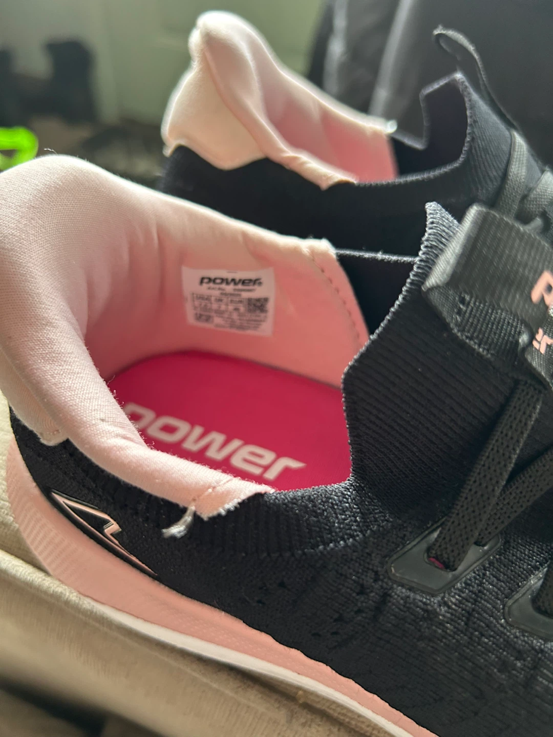Power Women's Running Shoes - Black/Pink - photo 3