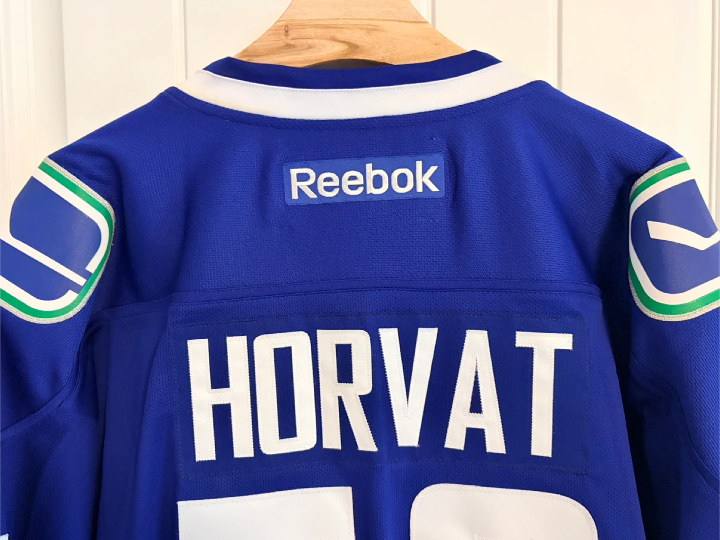 Authentic Reebok Vancouver Canucks Bo Horvat Blue Jersey XXL - photo 3