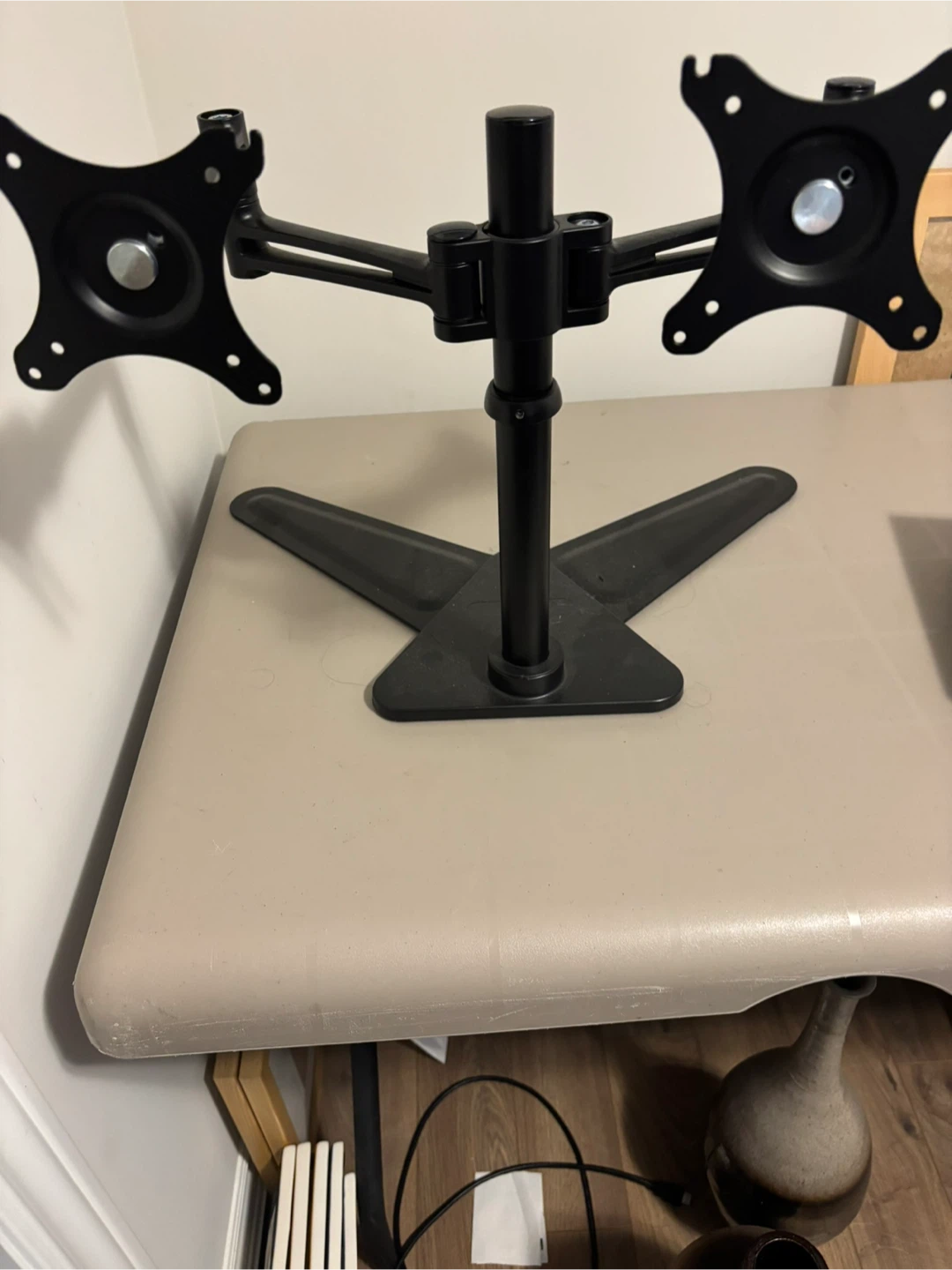 Dual Monitor Desk Stand