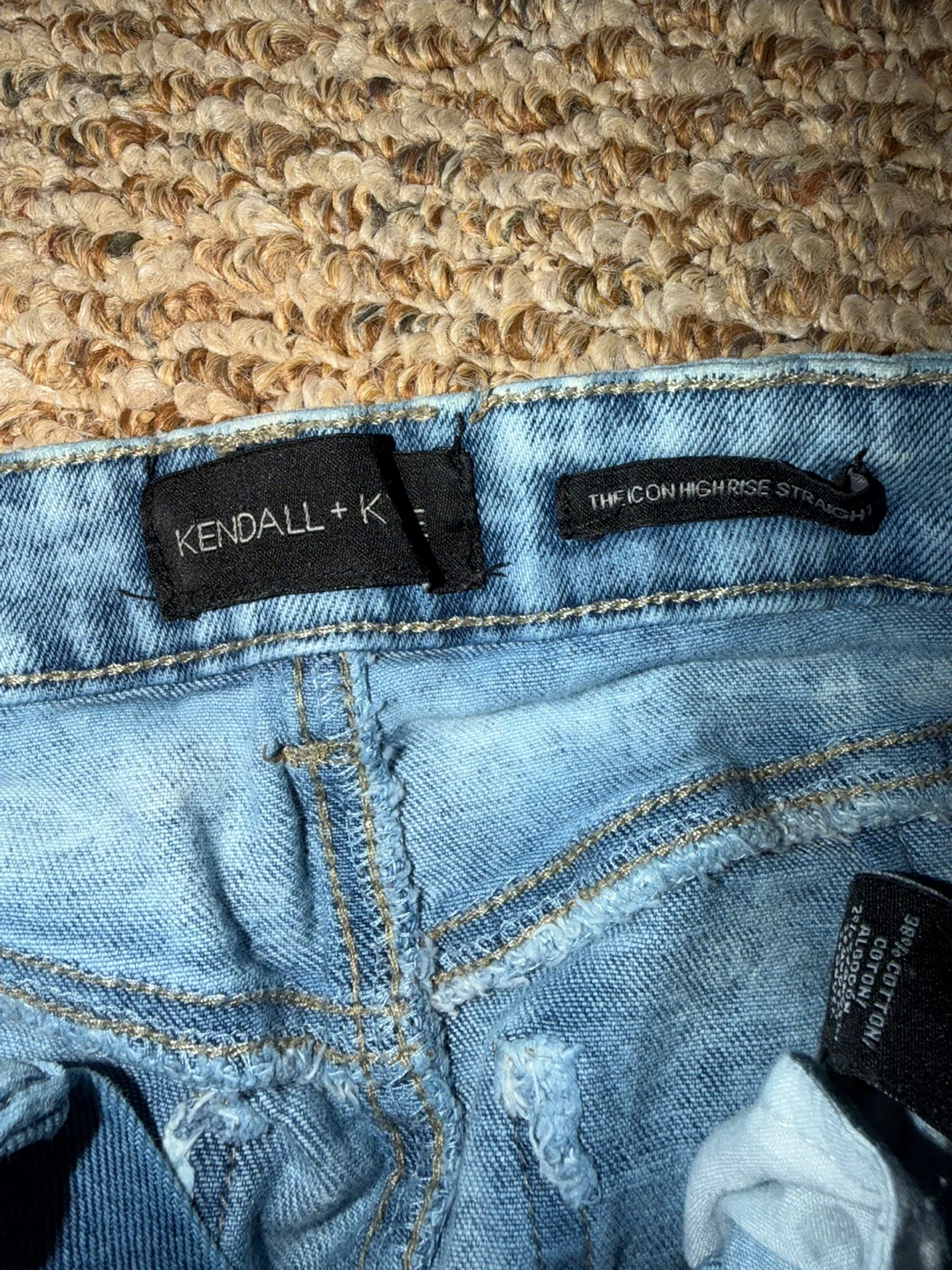 Kendall + Kylie The Icon High Rise Straight Jeans - photo 3