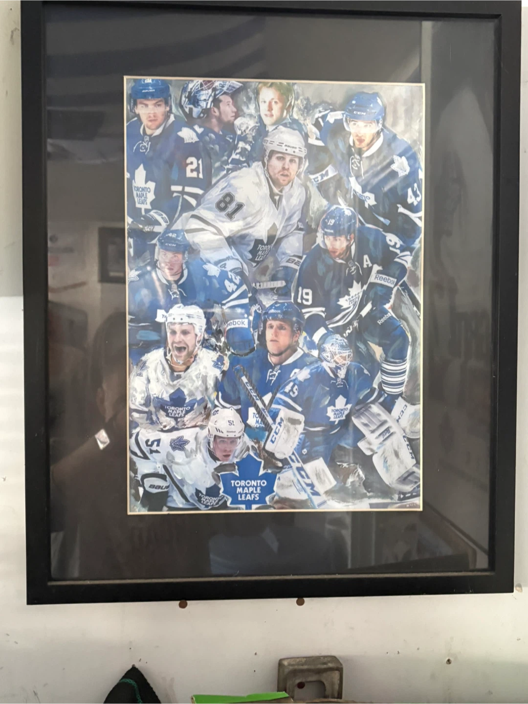 Framed Toronto Maple Leafs Collage