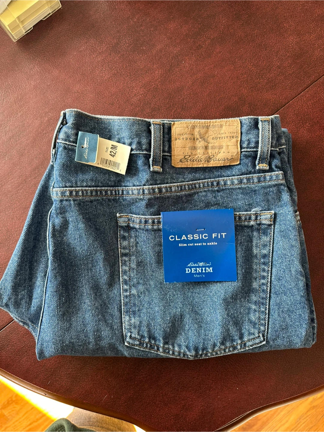 Eddie Bauer Men's Classic Fit Denim Jeans