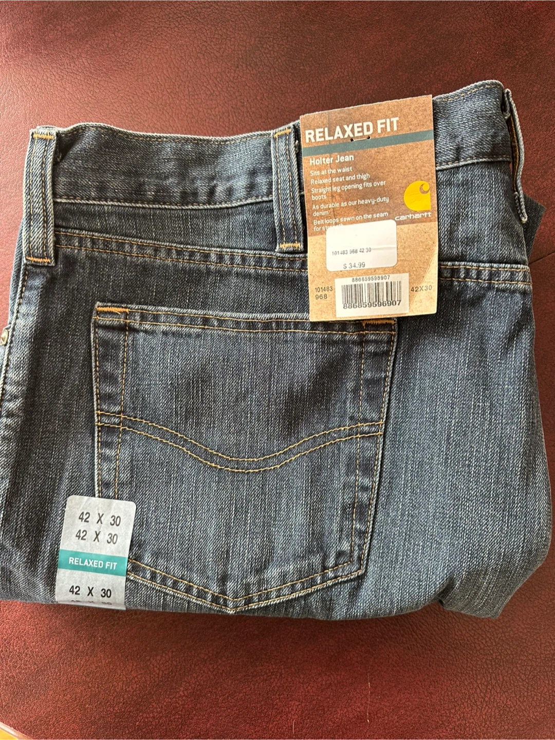 Eddie Bauer Men's Classic Fit Denim Jeans - photo 4