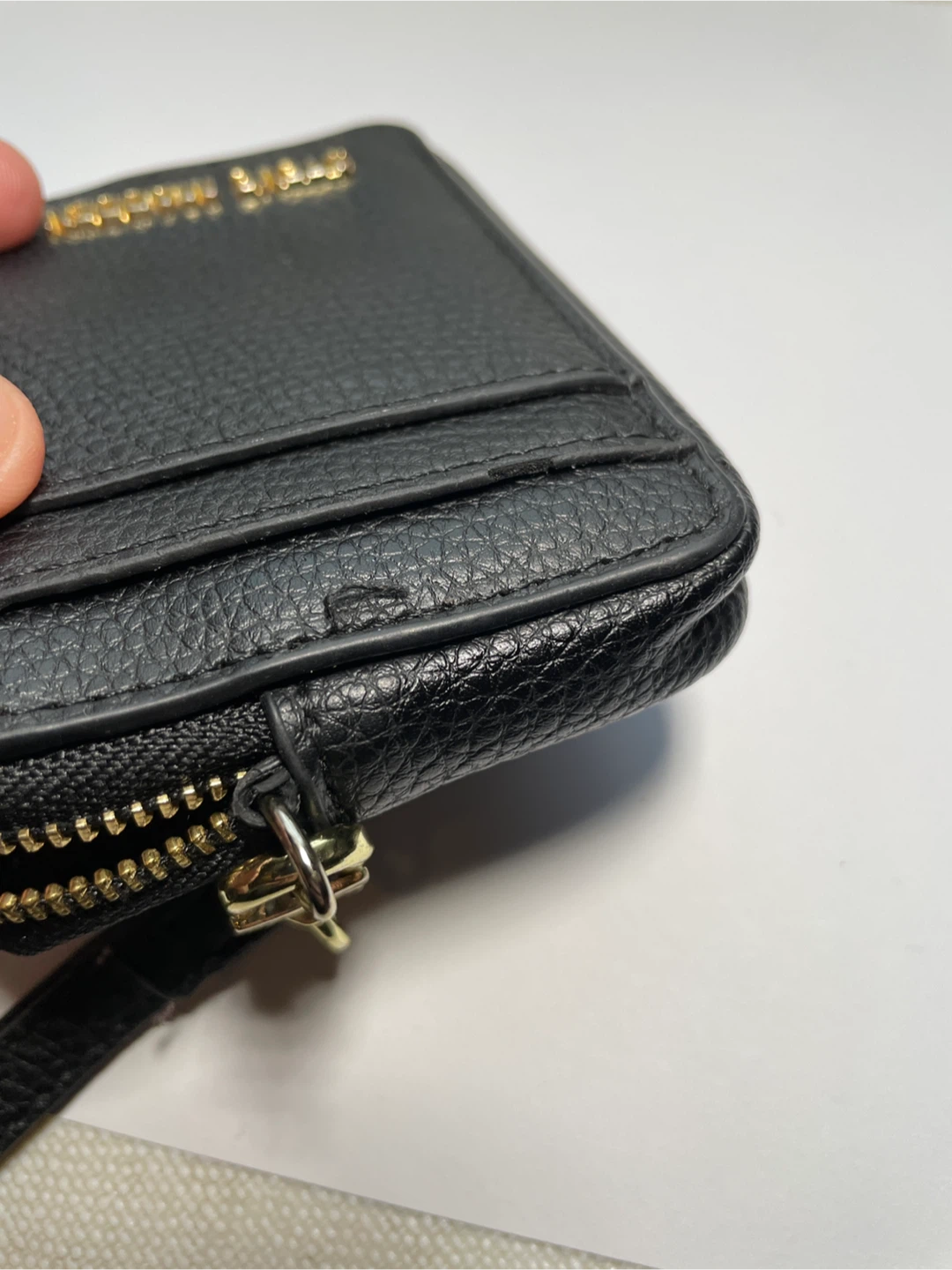 Steve Madden Black Card Holder with Wrist Strap - photo 3
