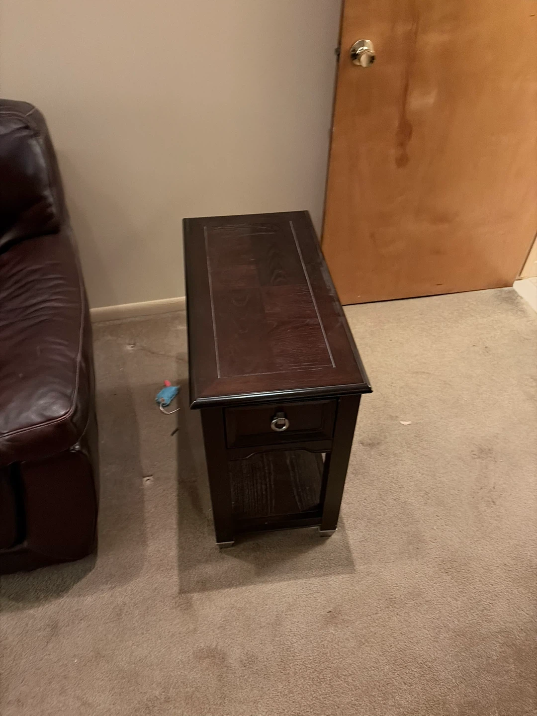 Dark Brown Lift Top Coffee Table with Storage - photo 3