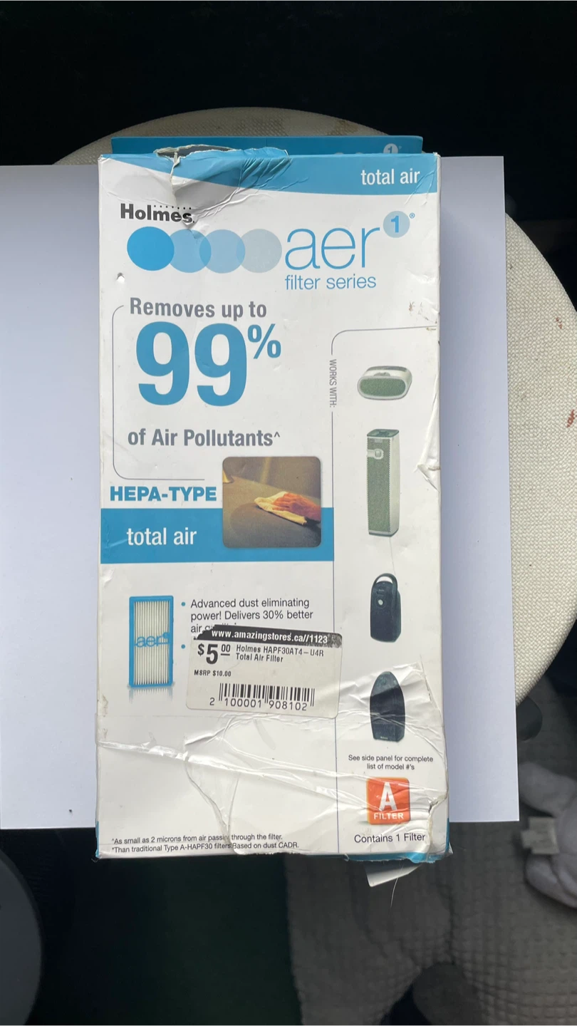 Holmes aer1 Filter Series Total Air Filter HAPF30AT