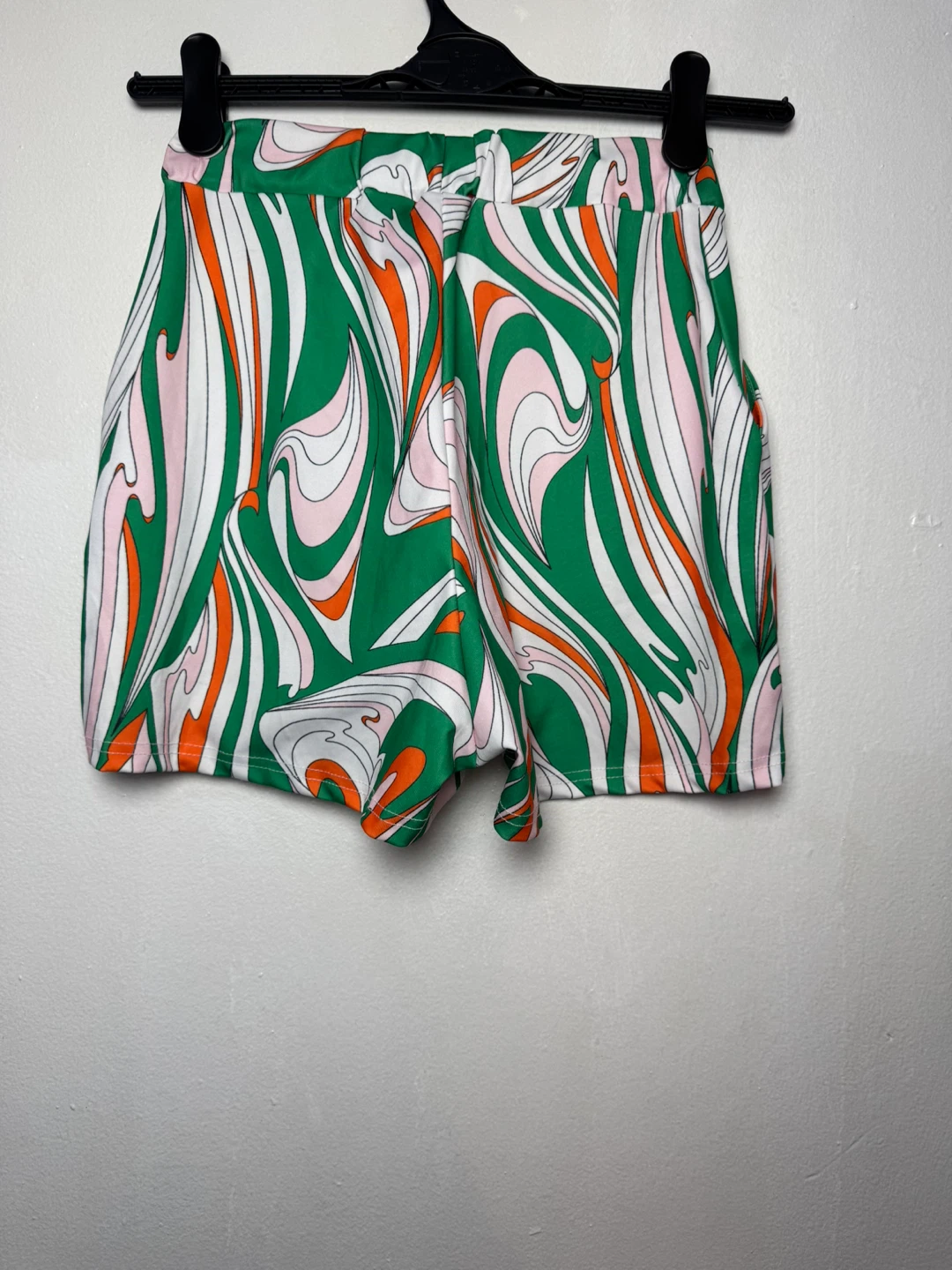 Women's Multi-color Swirl Print Shorts - Size M - photo 2