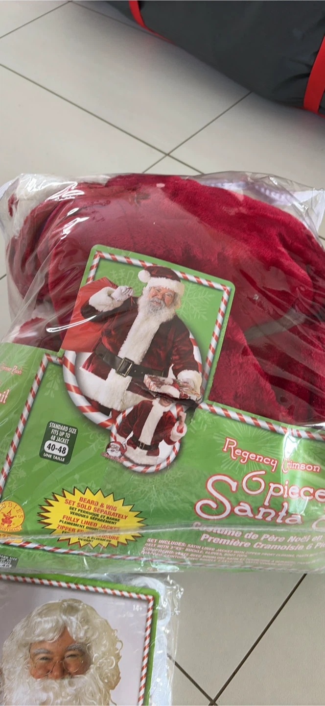 Rubie's Santa Claus Costume & Wig/Beard Set - photo 5