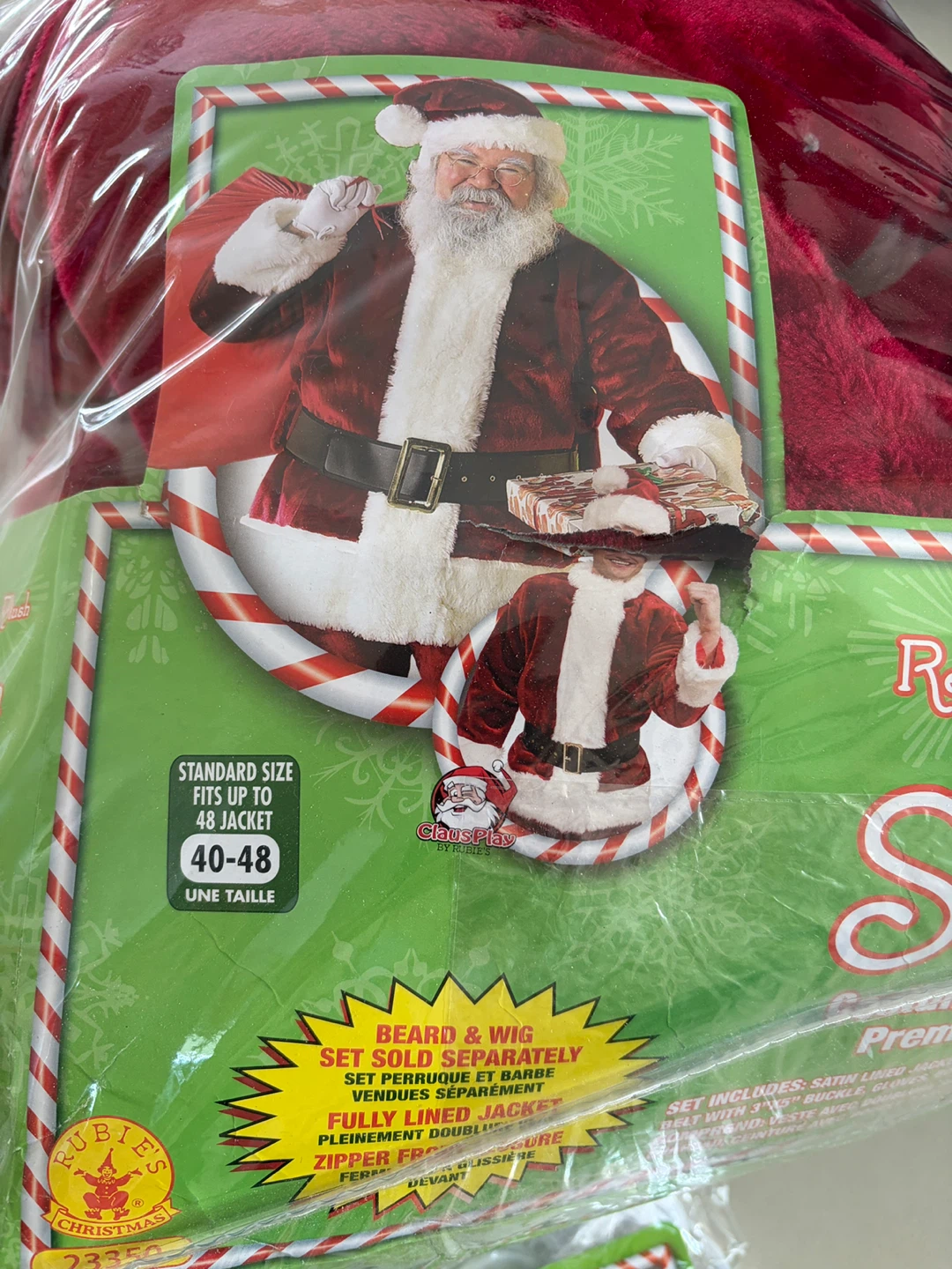 Rubie's Santa Claus Costume & Wig/Beard Set - photo 4