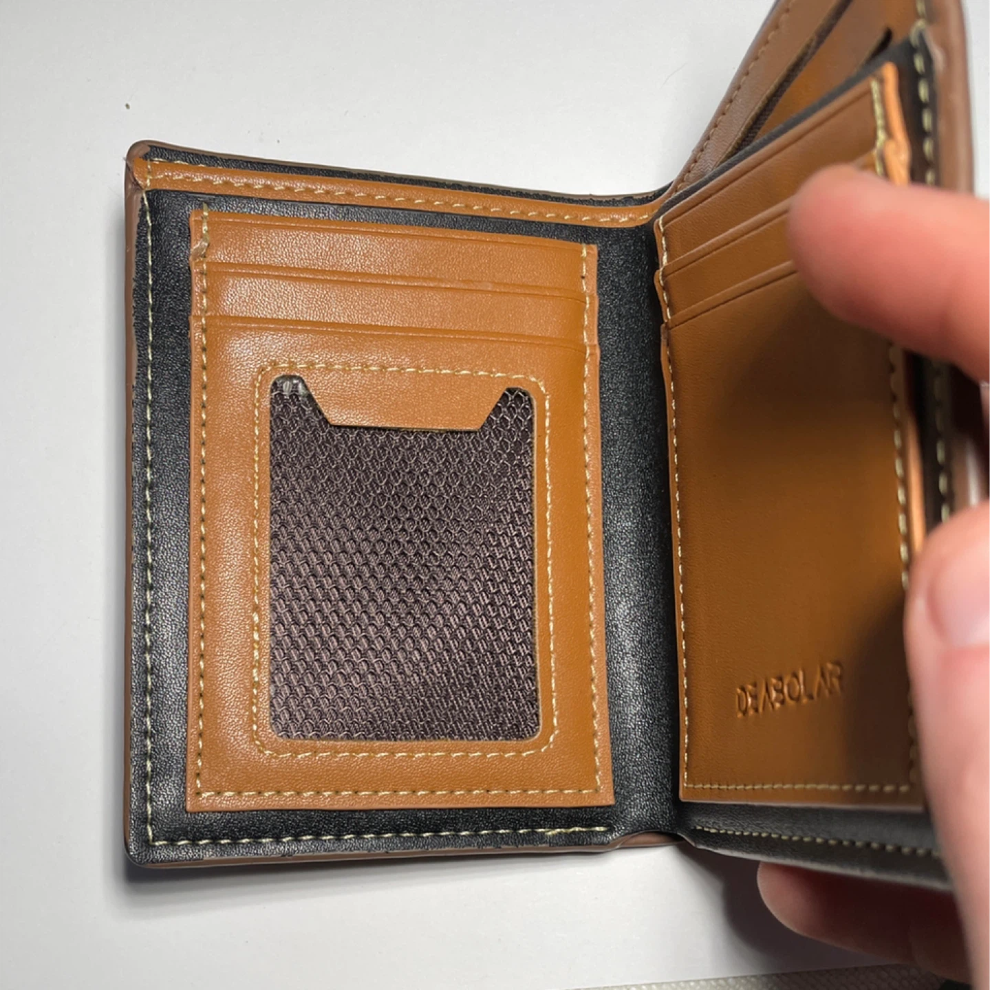 Brown Bi-Fold Wallet - photo 4