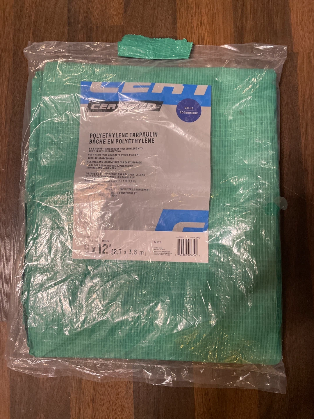 Polyethylene Tarpaulin 9'x12'