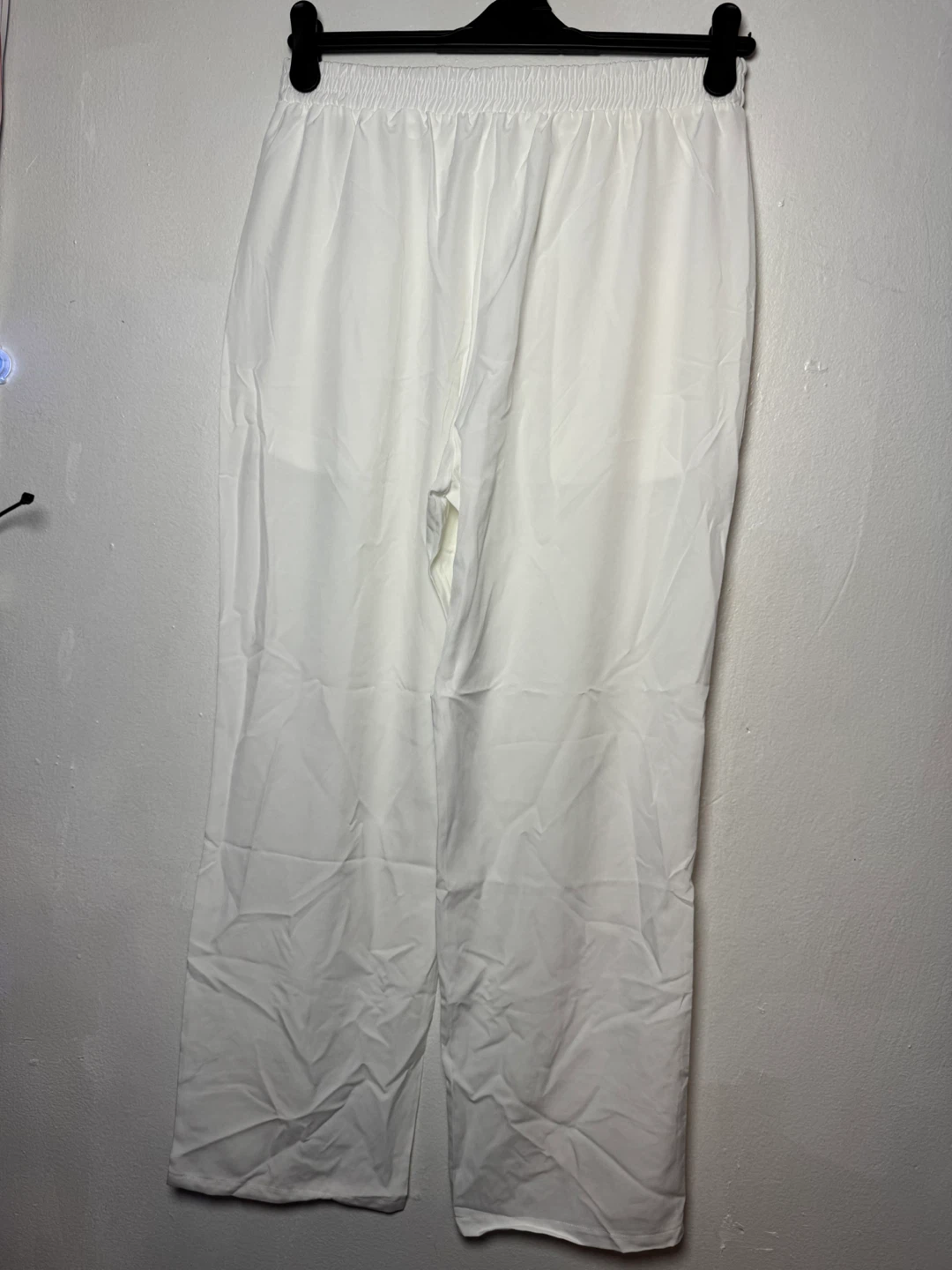 White Wide-Leg Pants - photo 2