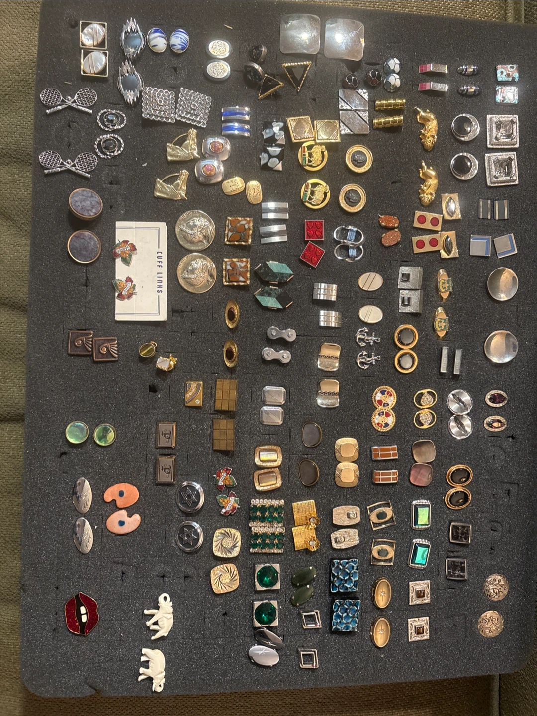 Assorted Cufflinks and Studs Set 70+