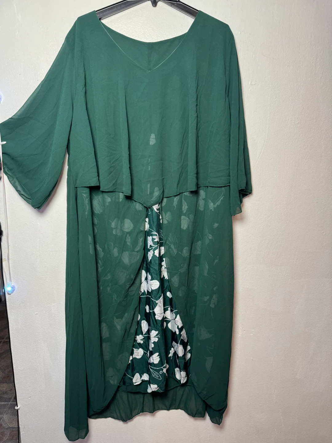 Green Flowy Dress