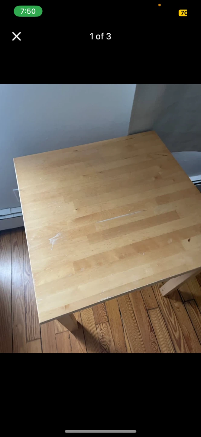 IKEA BJÖRKSNÄS Table - Light Wood - photo 2