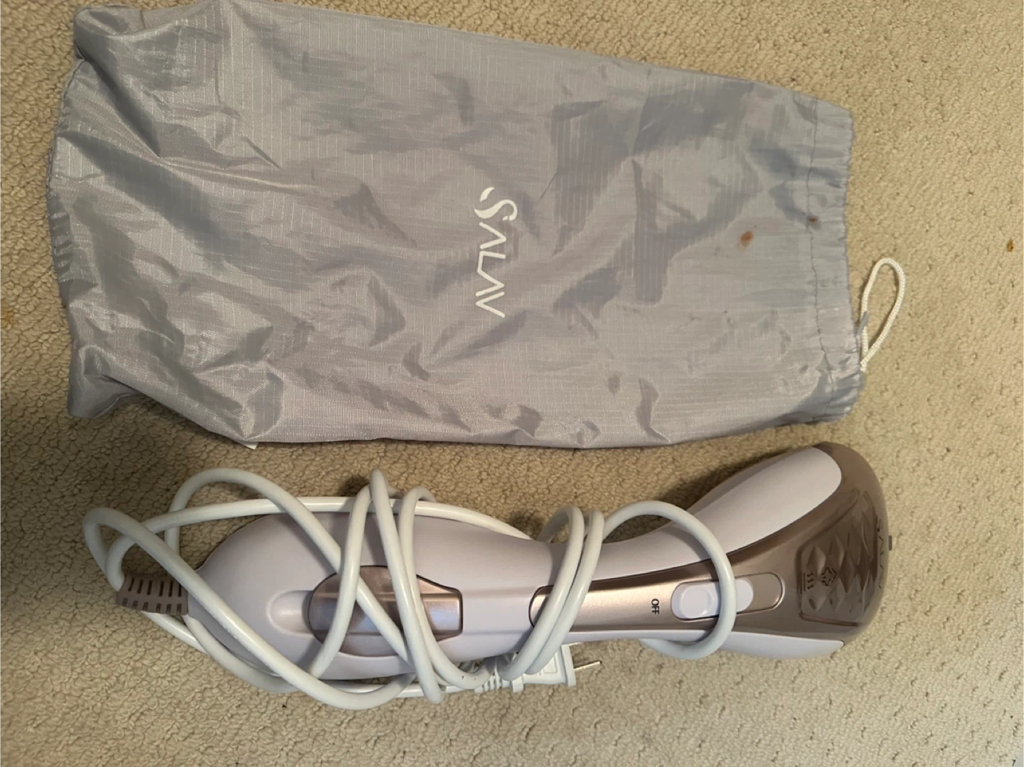 SALAV Handheld Steamer with Travel Bag