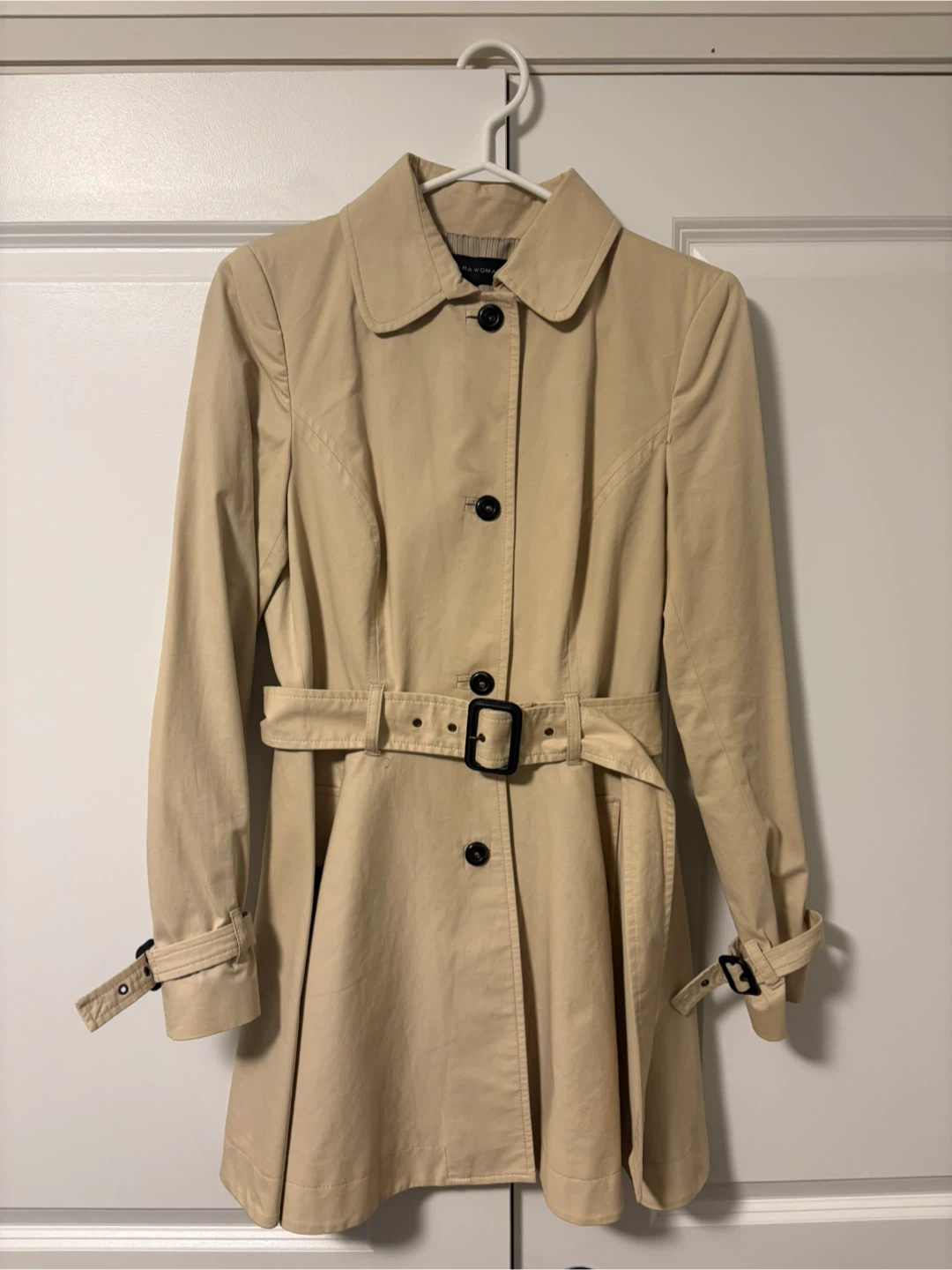 Zara Woman Beige Trench Coat - Size S