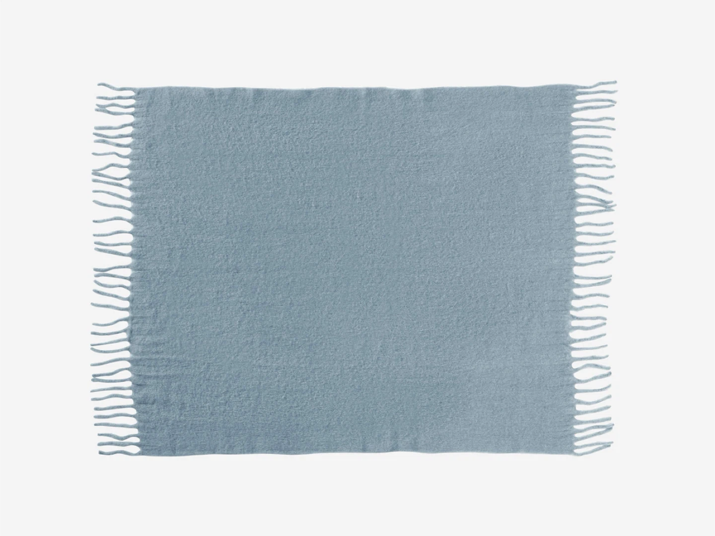 EQ3 Sky Wool Throw 61”x57” - Brand New 🥕 - photo 5