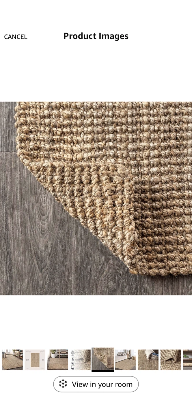 Jute Rug 8.5ft x 12ft - photo 2
