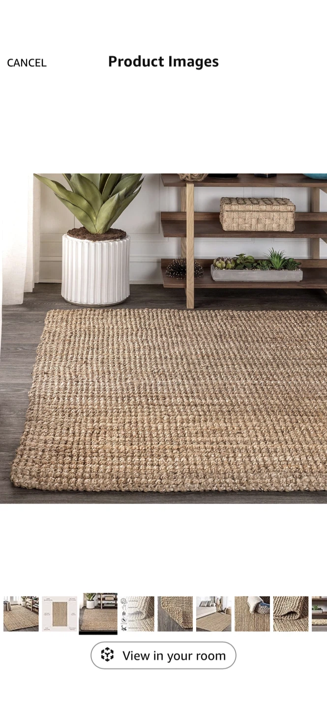 Jute Rug 8.5ft x 12ft - photo 3
