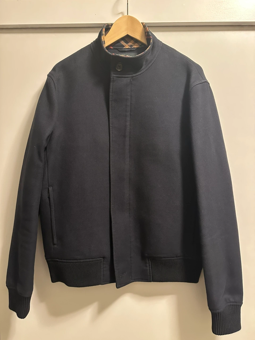 Rodd & Gunn Cambrian Bomber Jacket Size M in Navy - photo 2