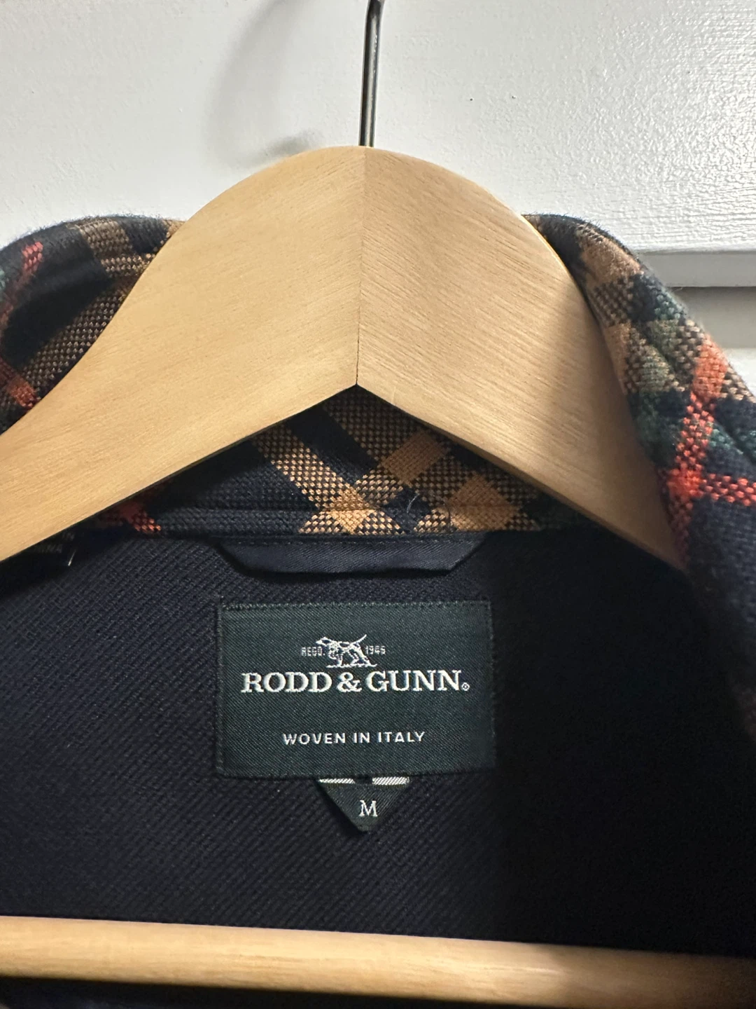 Rodd & Gunn Cambrian Bomber Jacket Size M in Navy - photo 4