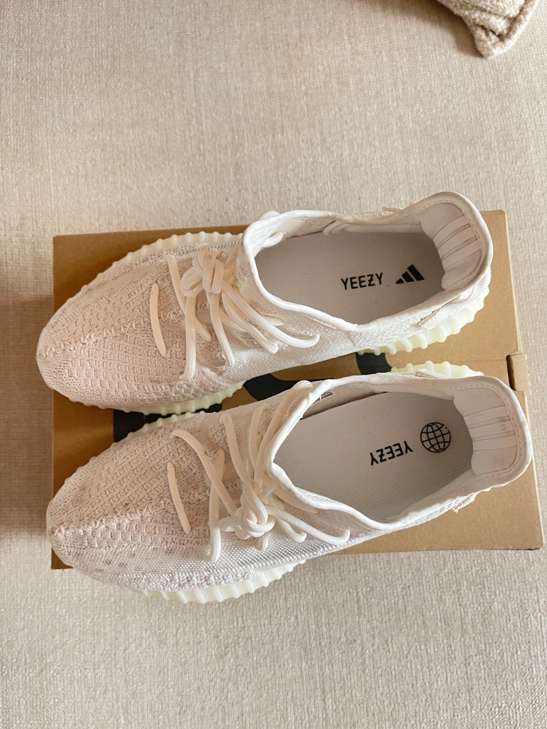 Adidas Yeezy Boost 350 V2 Bone Sneakers - photo 5