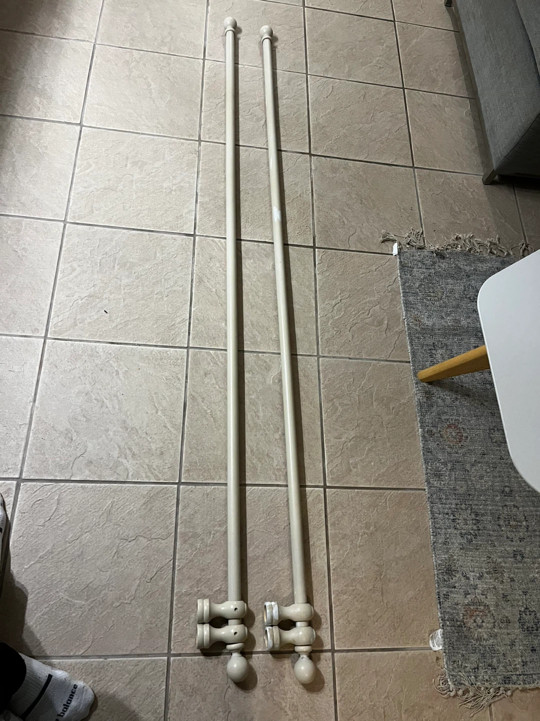 Pair of Curtain Rods