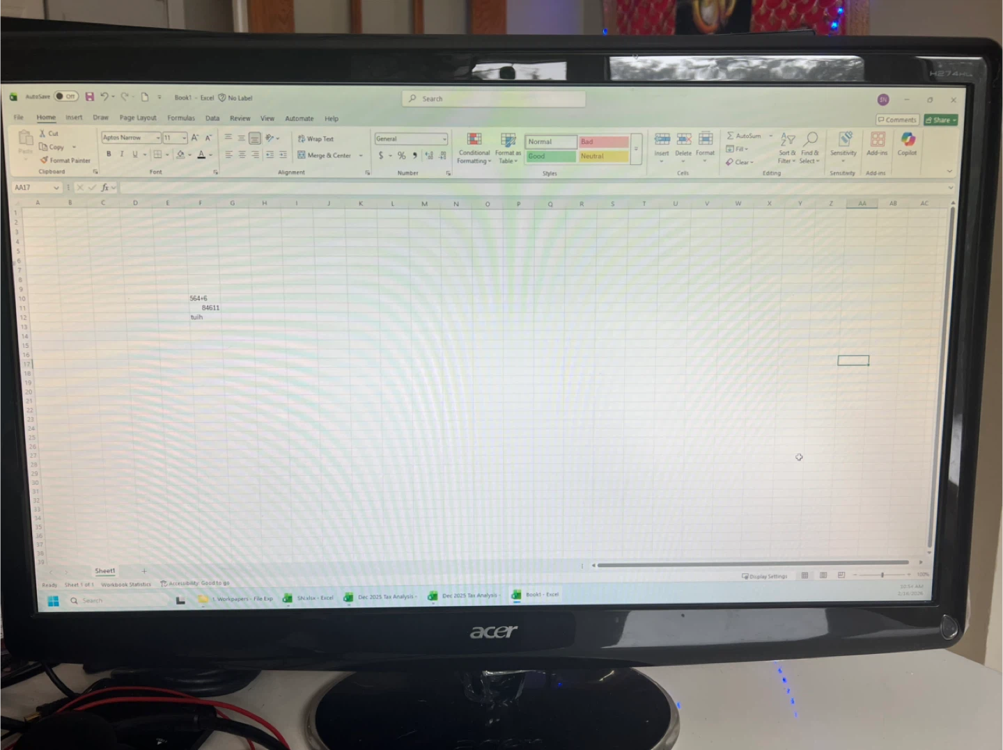 Acer 27 inch Monitor - photo 3