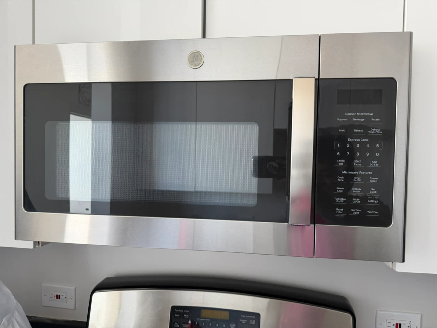 GE Stainless Steel Over-the-Range Microwave