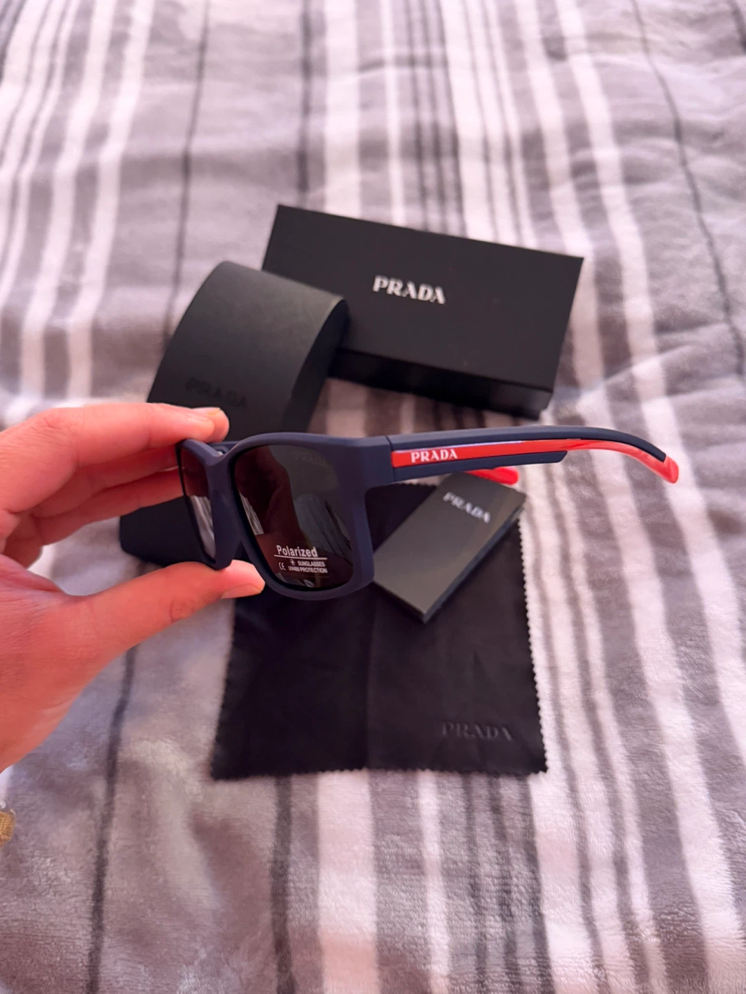 Prada Polarized Sunglasses with Case - photo 3