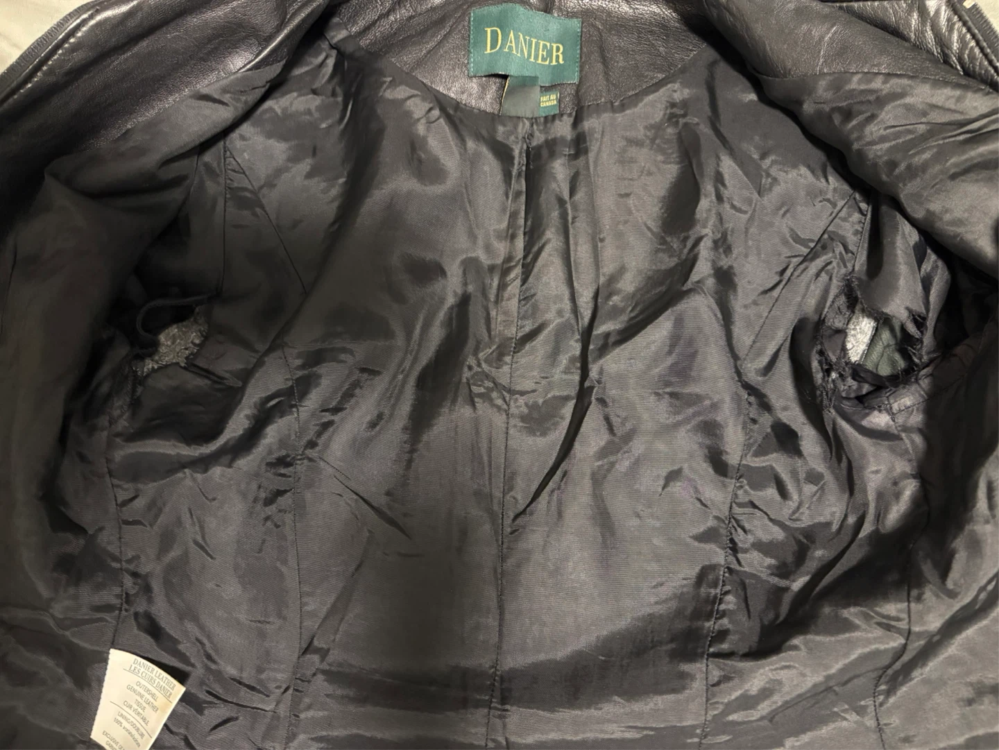 Danier Leather Jacket - Black - photo 4