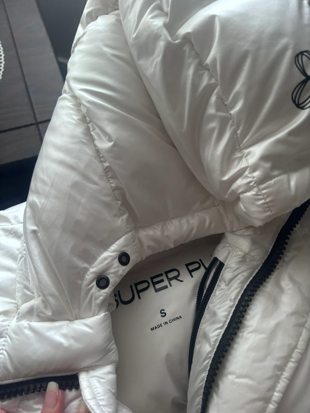 Tna The Super Puff Jacket White Size S - photo 3