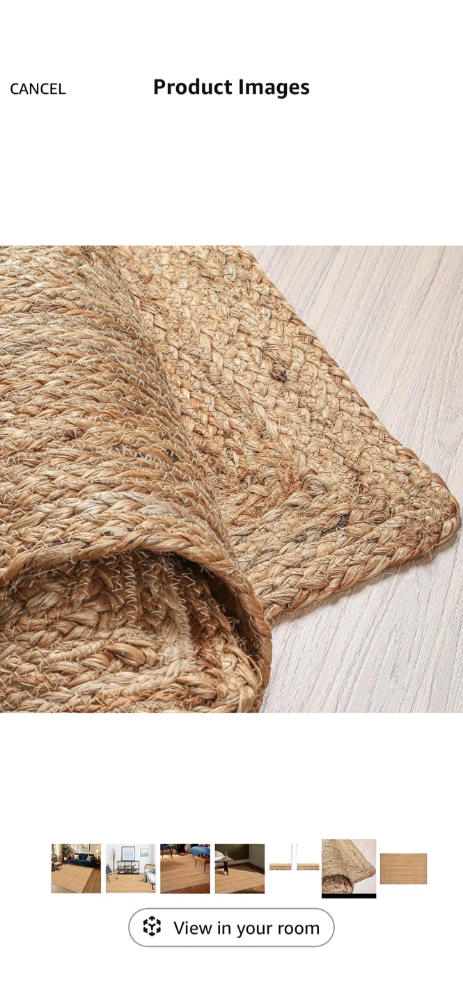 Jute rug 6x9 - photo 3