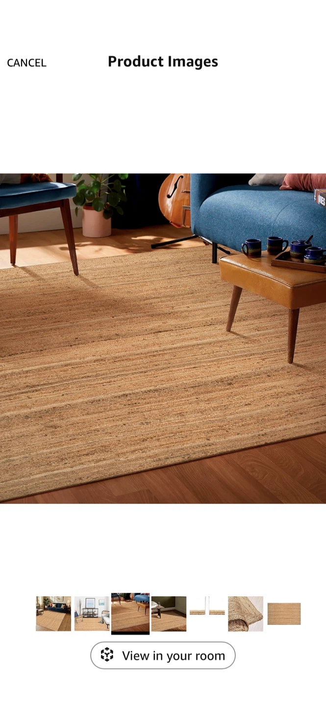 Jute rug 6x9 - photo 2
