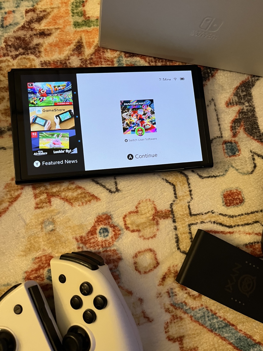 Nintendo Switch OLED Model w/ Pro Controller & Accessories - photo 2